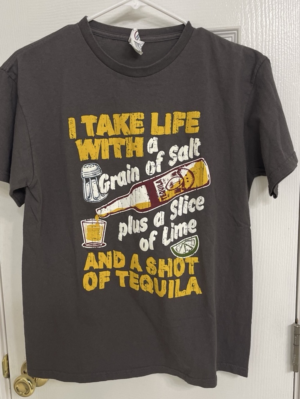 Pro Weight Graphic Tequila Short Sleeve Tee Size Medium